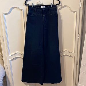 Closed Flare X-Heritage Wide Leg Jeans Size 28